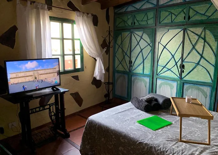 Canaria Hombre De Palo Lantställe *